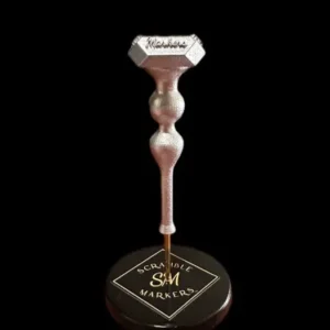 Unique decorative stand with branding